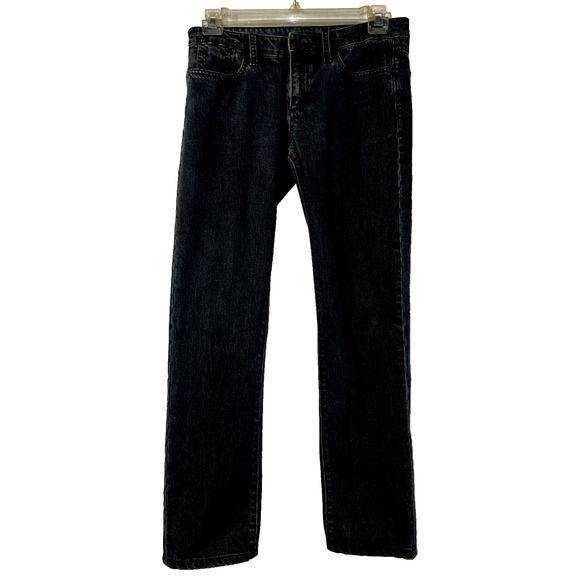 BCBGMaxAzria Denim - BCBG Maxazria Jeans Women's Size 30 Blue Black Mid Rise 5-Pkt Straight Leg Jean